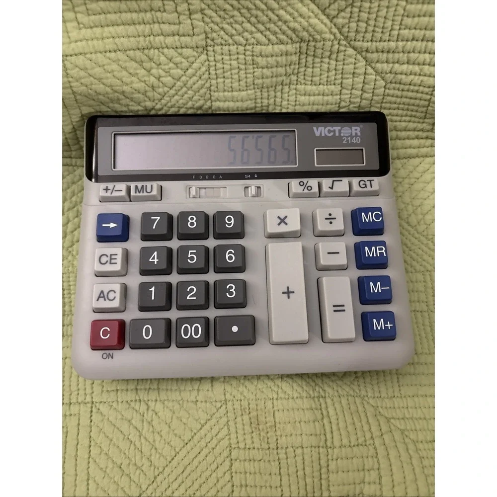 VICTOR 2140 Desktop Calculator Mini Basic 7.5 X 6.25